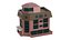 Paquete de 26 modelos 3D de edificios y casas de baja poligonización