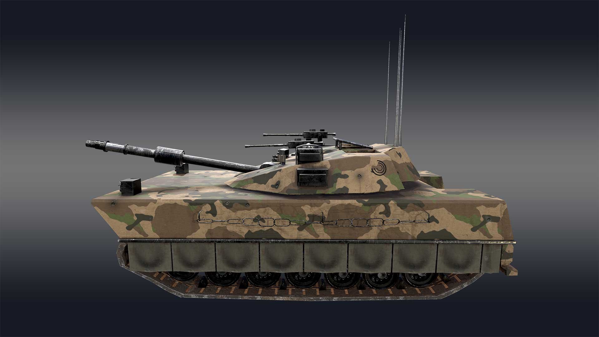 3D Battle Tank Model - TurboSquid 2119280