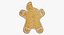 Gingerbread Man Cookie 02 Bitten