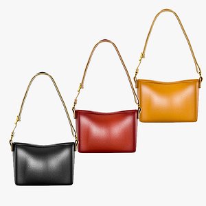 shoulder bag 01 3D model