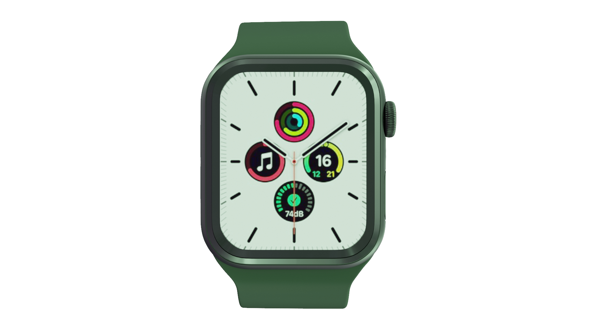 Space grey aluminium sale case with solo loop
