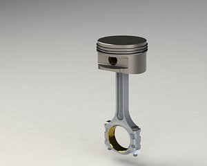 3dsmax assembly piston