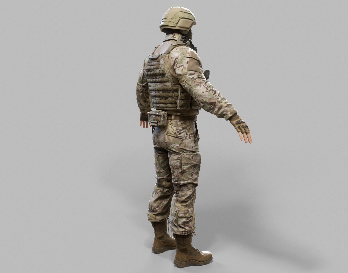 3D Army Man TurboSquid 1956383   Render 06 