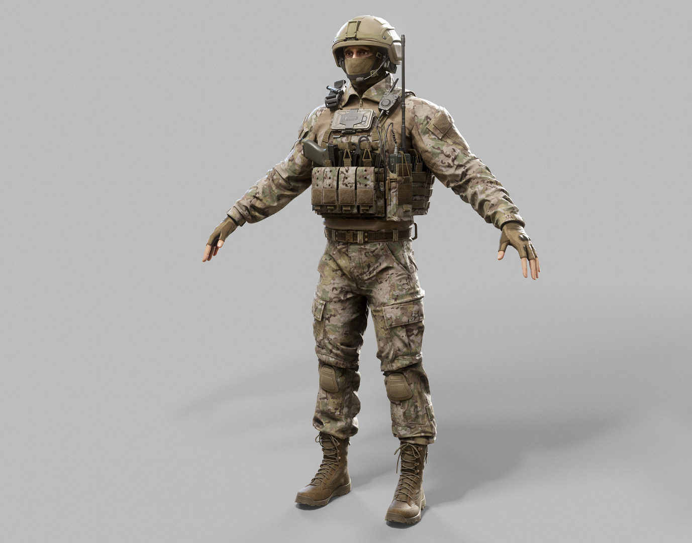 3D Army Man TurboSquid 1956383   Render 01 