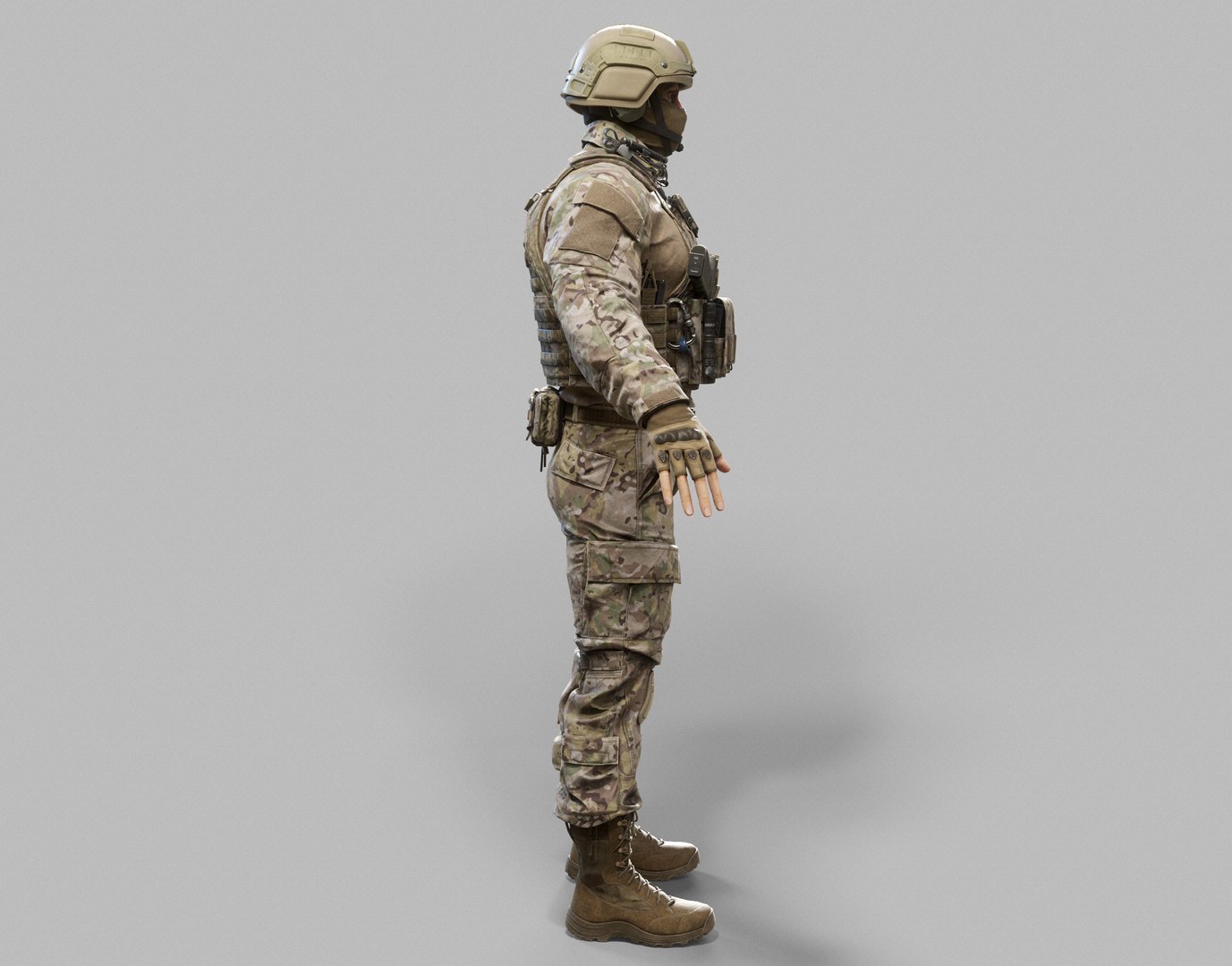 3D Army Man TurboSquid 1956383   Render 05 