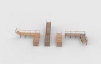 wooden doc 02 3D model