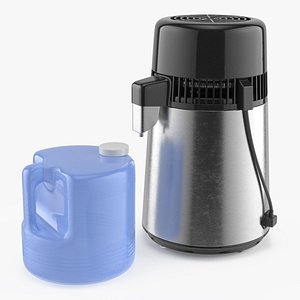 Countertop Water Distiller and Storage Container