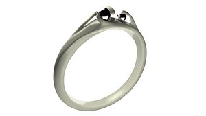 Black Pearl Ring