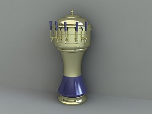 draft beer decorative tower max