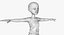 Emma rubia mujer de dibujos animados mujer niña