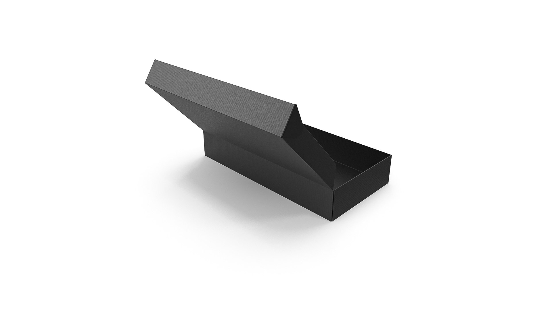 3D Model Cardboard Box Black 01 TurboSquid 1973073