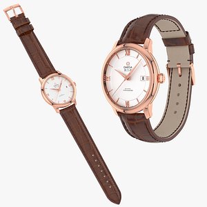 Omega Deville Prestige Pink Gold Collection