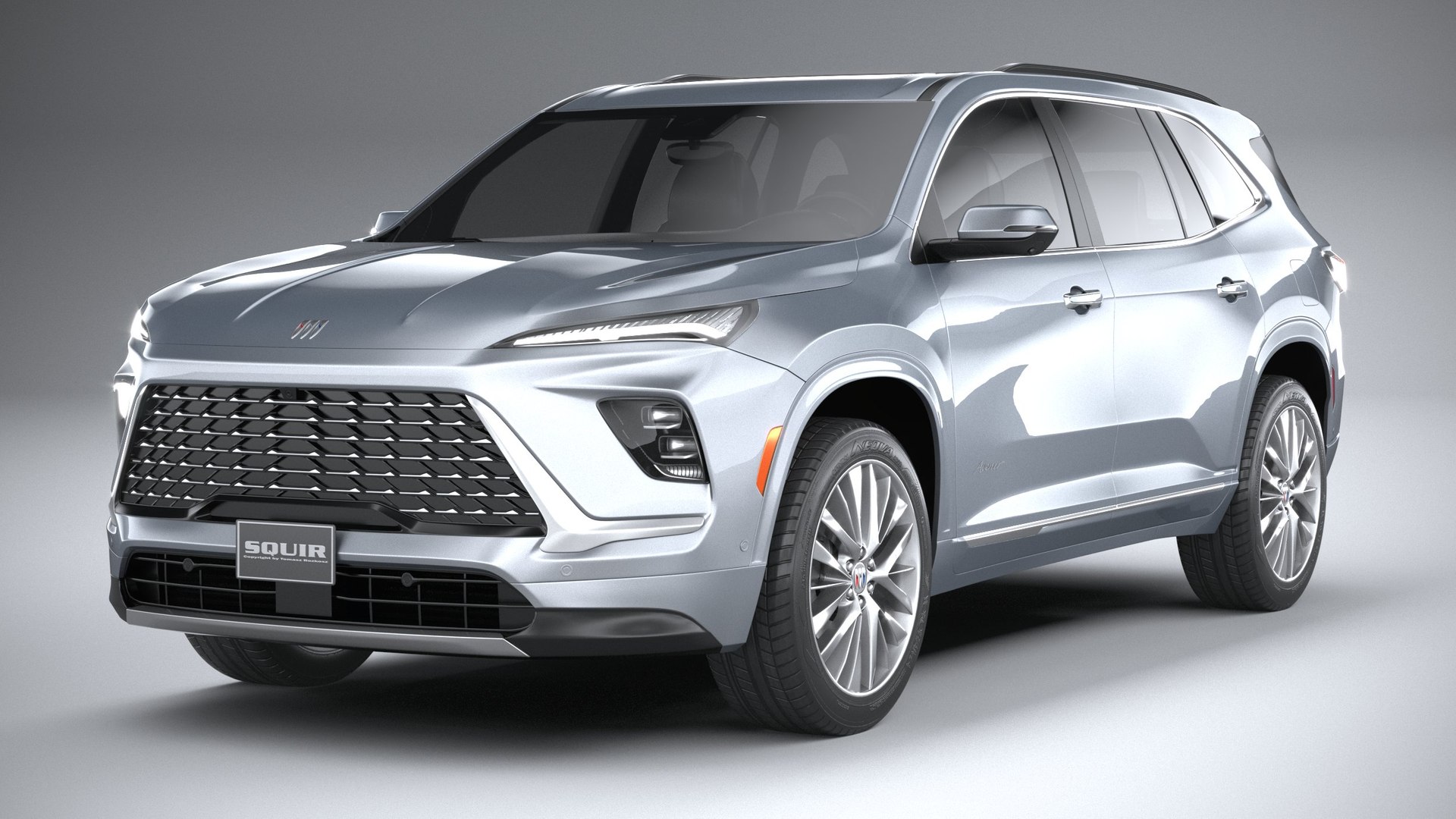 Buick Enclave 2025 3D Model - TurboSquid 2249724