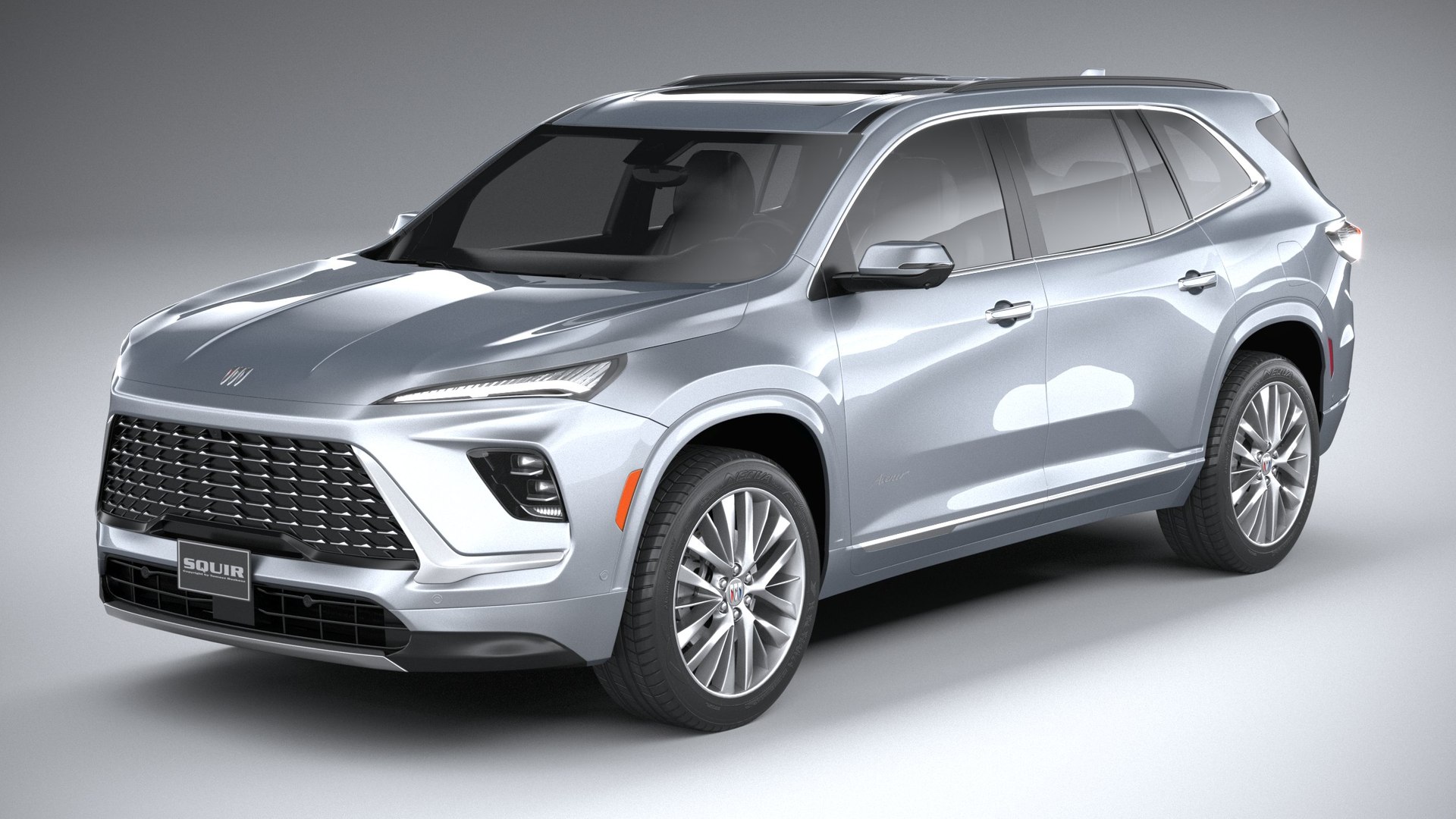Buick Enclave 2025 3D Model - TurboSquid 2249724