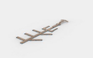lack dock 24 3D model