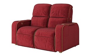 Moovia Dallas venice row 2 loveseats 3D