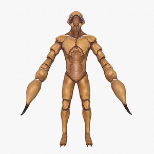 3D Scorpion monster model