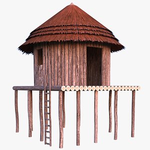 African Jungle Cottage