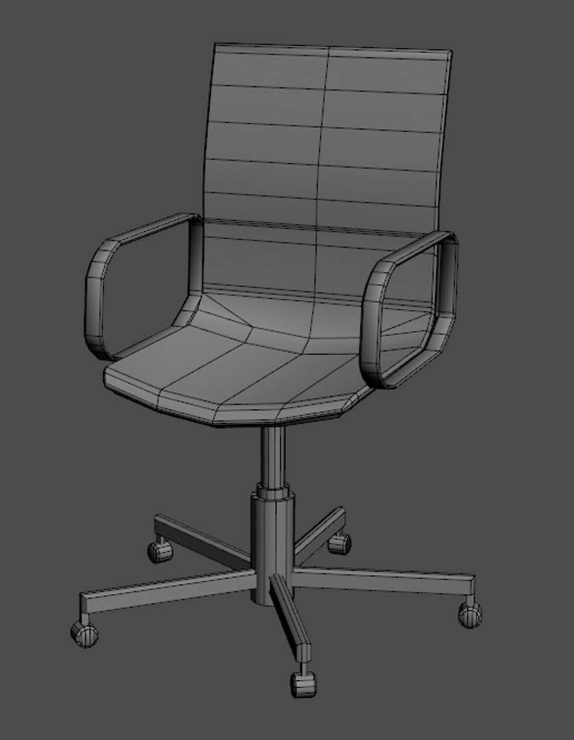Office Chair 3d Obj
