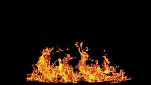 fire 3D loopable