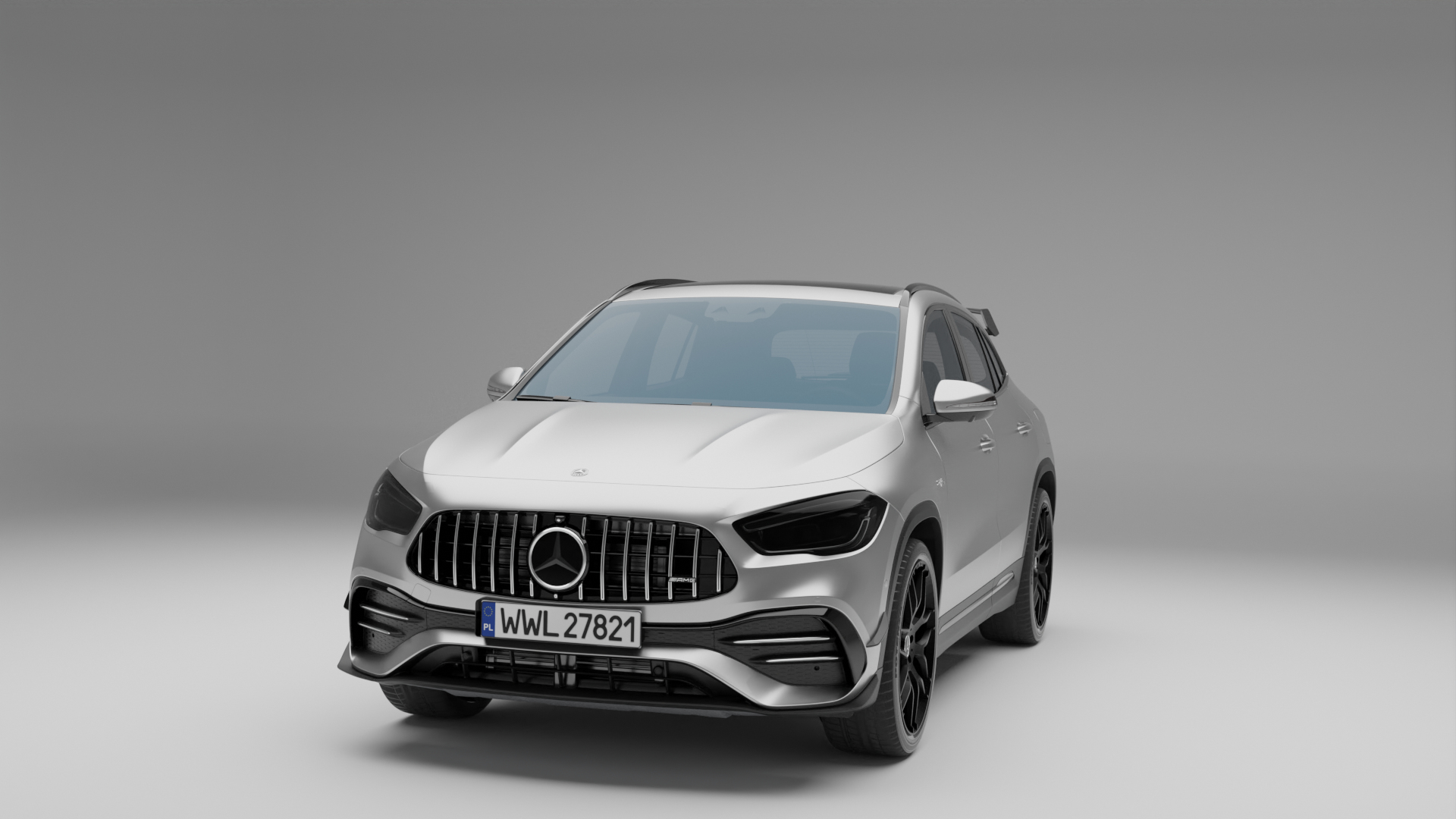 3D Mercedes-Benz GLA 45 S AMG - TurboSquid 2050243