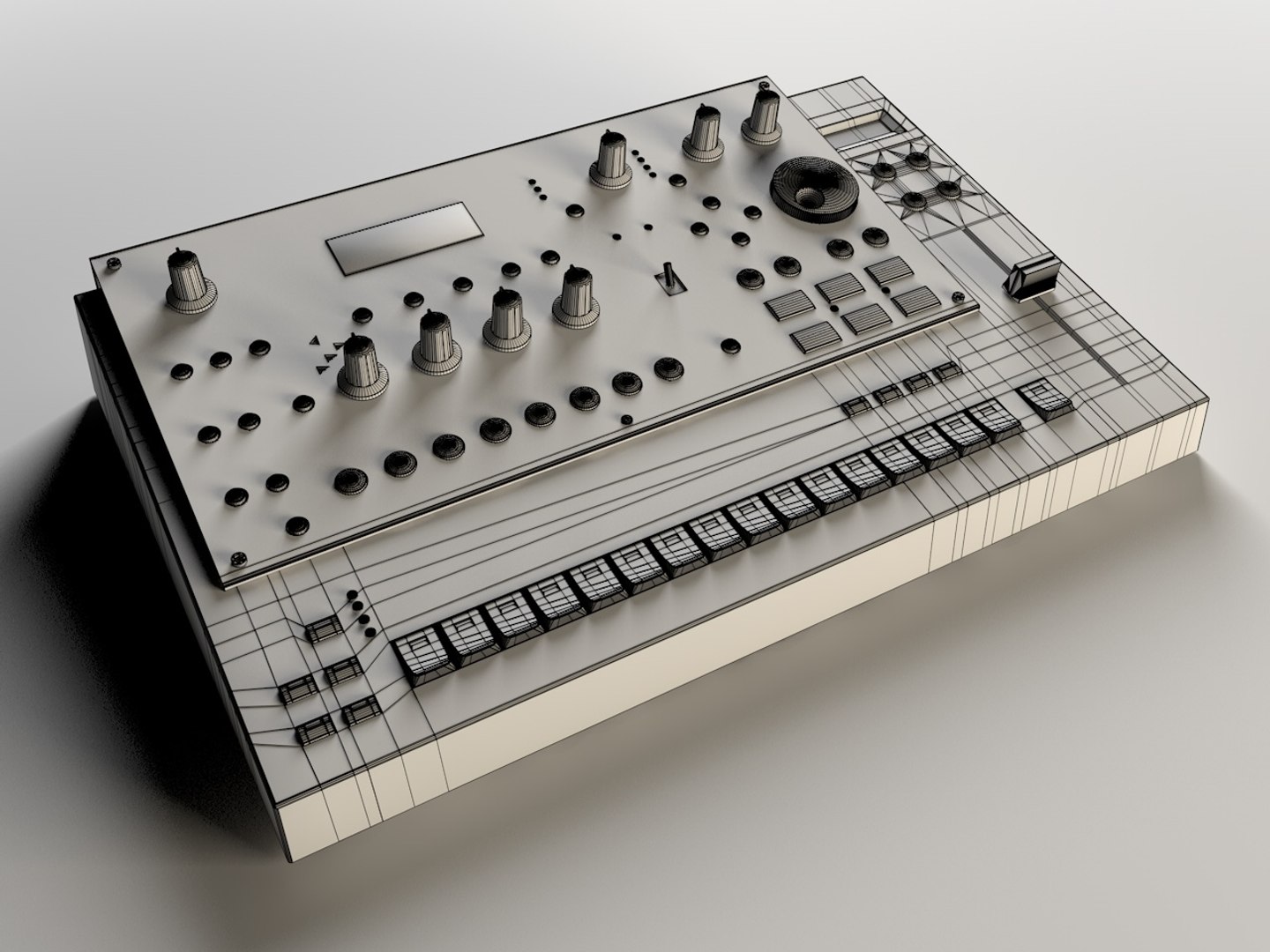 Roland mc307 groove box Roland MC-307 Groovebox Synth Drum Machine