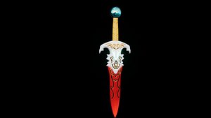 Fantasy Sword 3D model