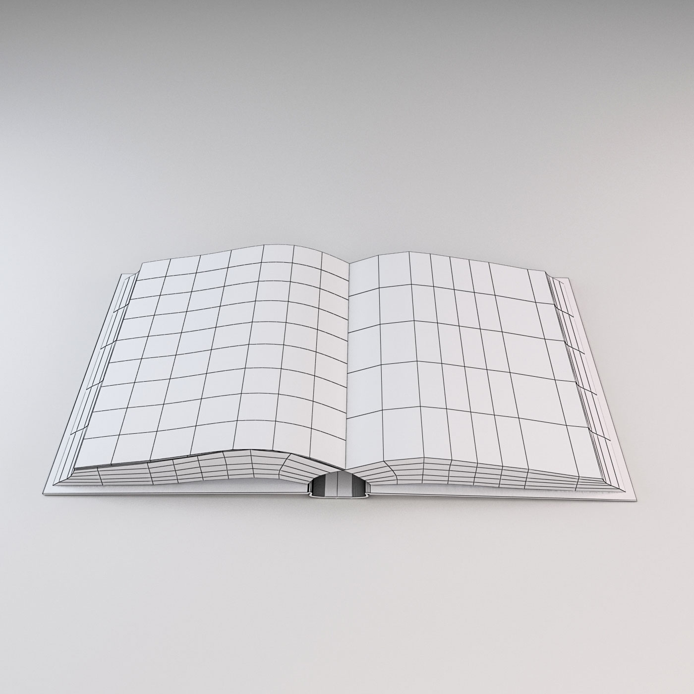 3d max book rigged