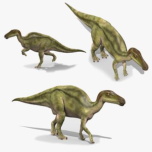 3D Edmontosaur Lives 8K - 3d animated model