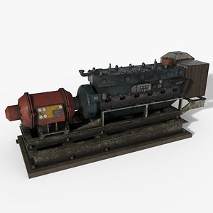 3D Diesel Generator Old