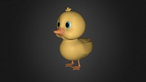Asset - Cartoons - Animal - Duck Rigged