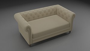Chesterfield Rolled Arm Sofa