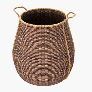 Woven Rope Plant Pot model