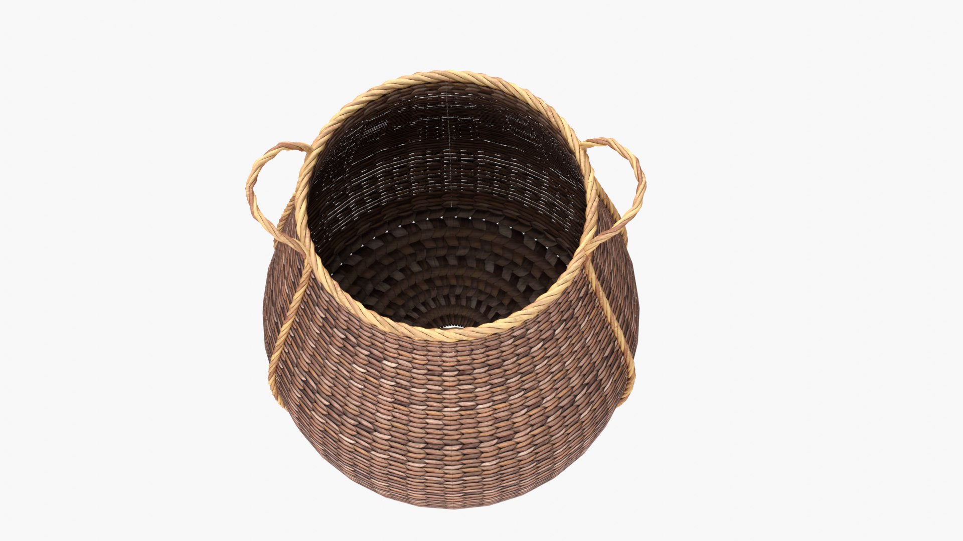 Woven Rope Plant Pot Model - TurboSquid 2283869