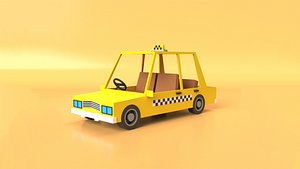 Cartoon Car v.10 Taxi