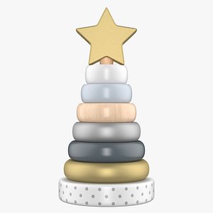 Toy Pyramid Star PBR