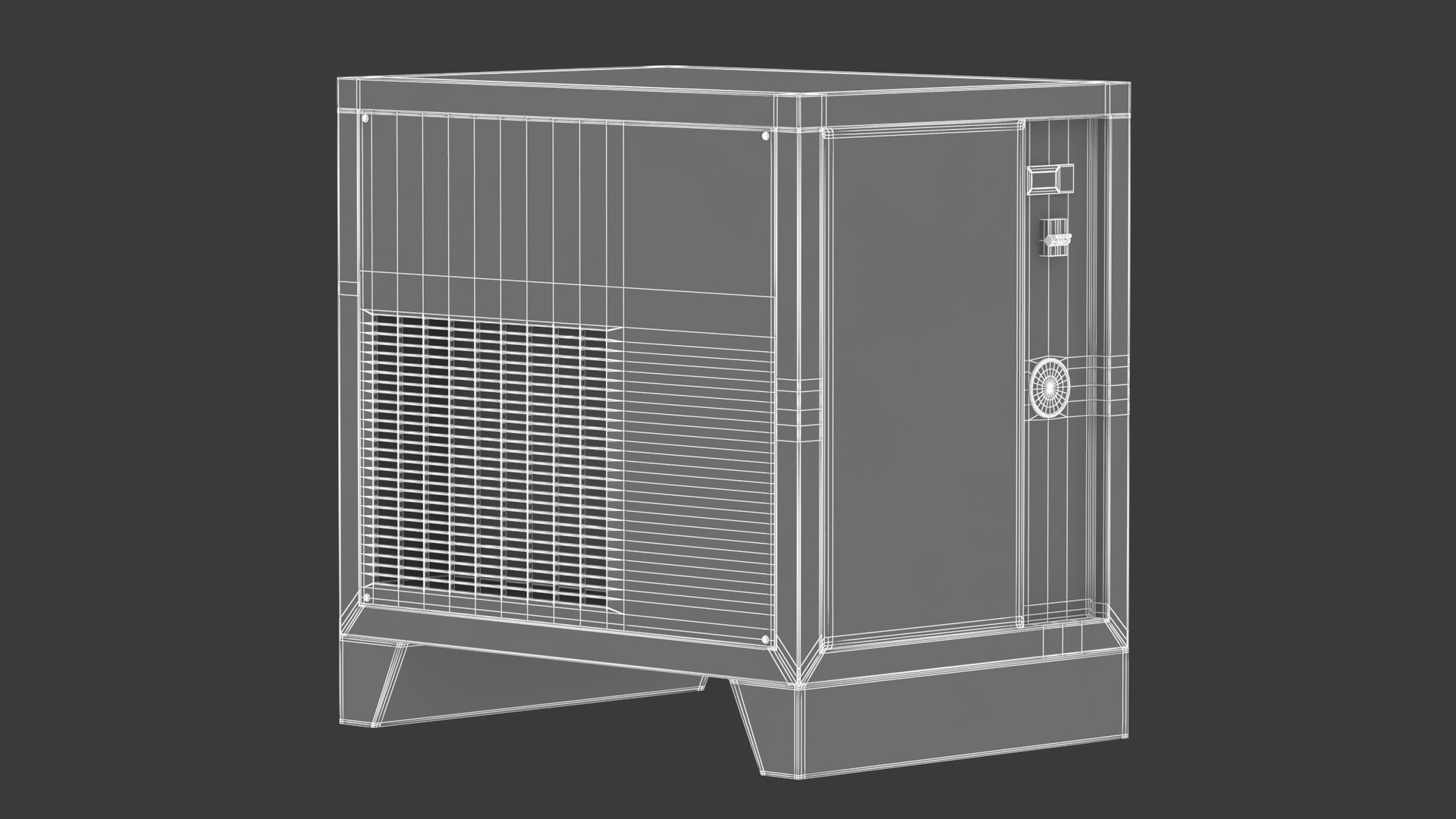 3D Model Garage Refrigerant Air Dryer - TurboSquid 2372268