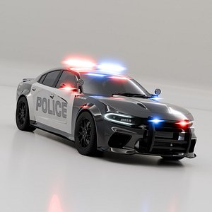 American Police Car