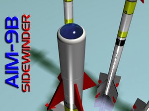 AIM_9B Sidewinder Missle