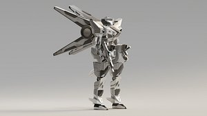 Mecha Trident model