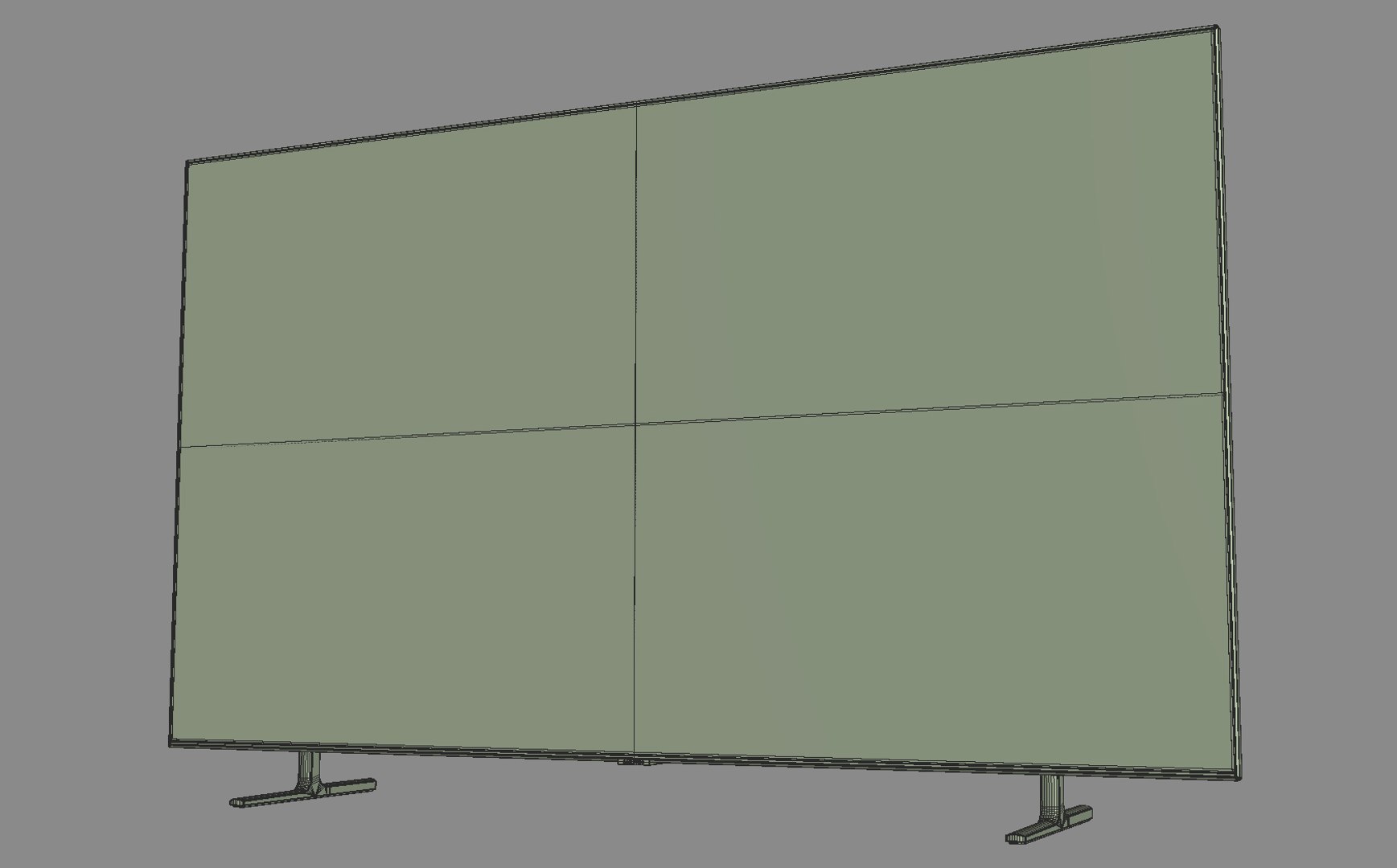 3D samsung q80r qled smart model - TurboSquid 1410014