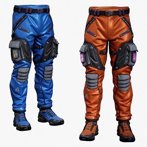 Sci-Fi Pants Sneakers p02