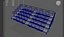 3D bleacher module 3D model