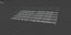 3D bleacher module 3D model