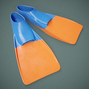 Swim Fins PBR model