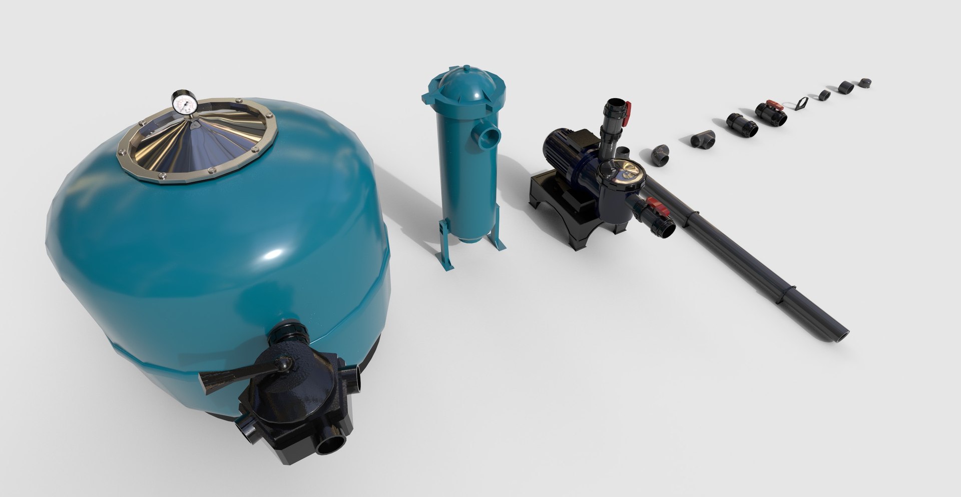 3D Model Pool Filter - TurboSquid 1866445