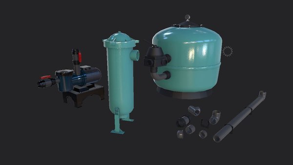 3D model Pool Filter - TurboSquid 1866445