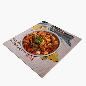 3D Sweet and sour pork