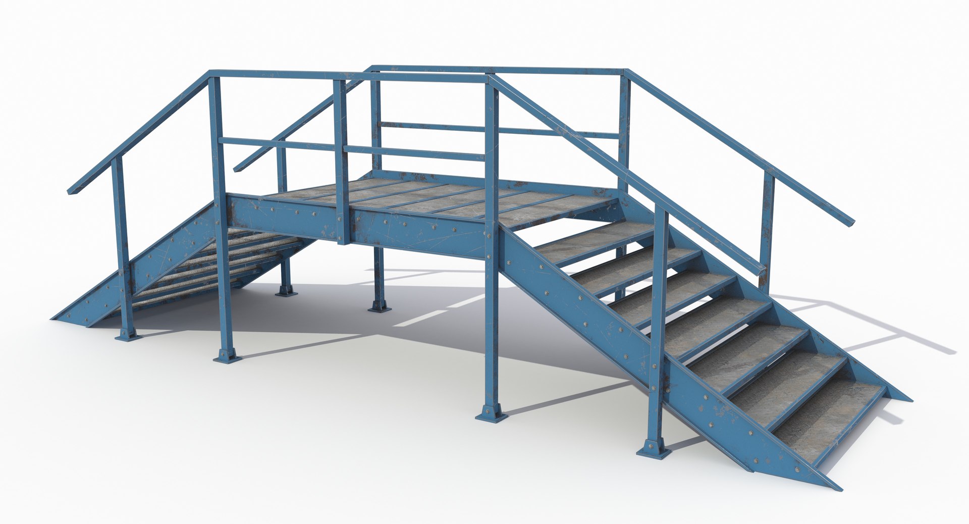 Pedestrian Bridge 33 Model TurboSquid 2294136