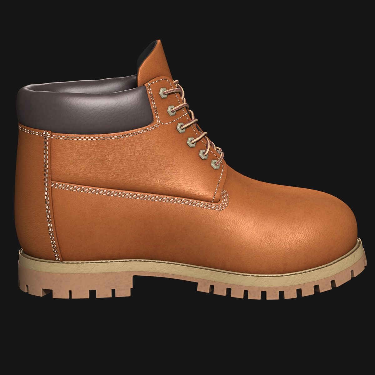 max raised leather boot